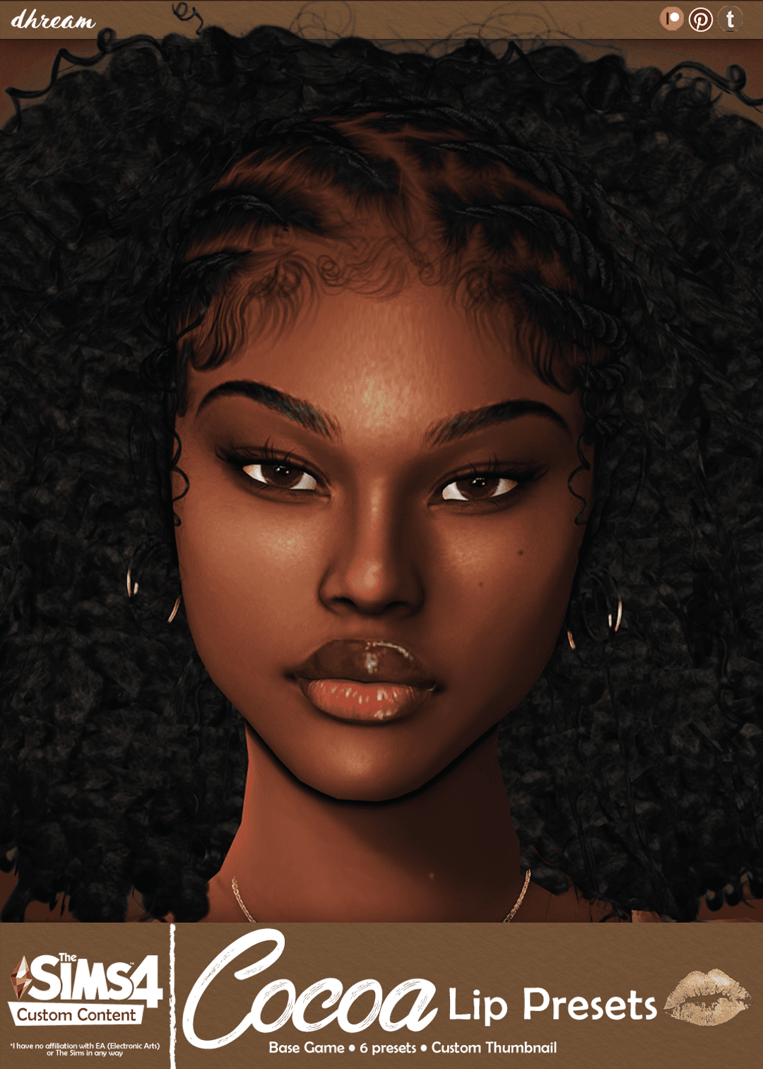 Пресеты губ Cocoa Lip Presets (6 items)